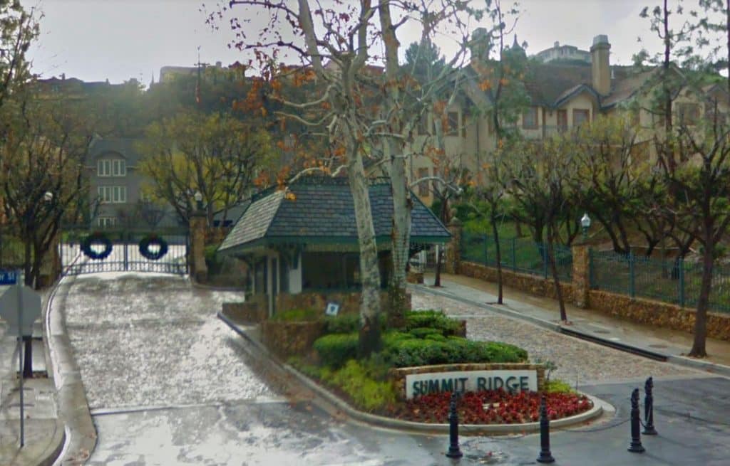 Summit Ridge Chatsworth Gated Community