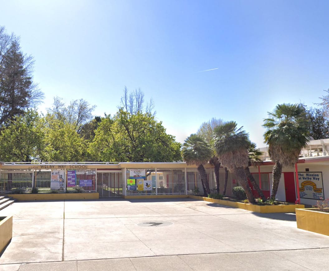 Welby Way Elementary School in West Hills CA