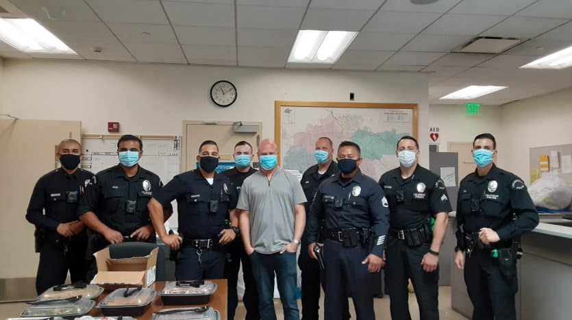 Community outreach by a local realtor