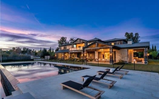 Calabasas rustic contemporary Farmhouse