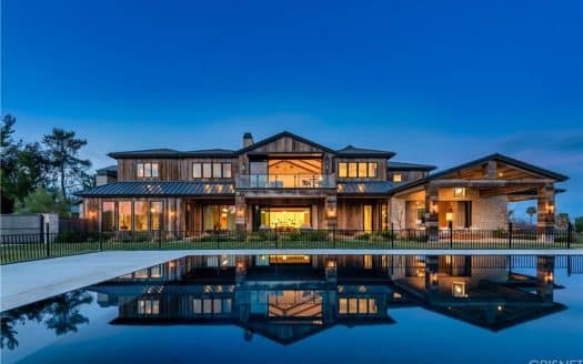 Calabasas Rustic Contemporary Farmhouse