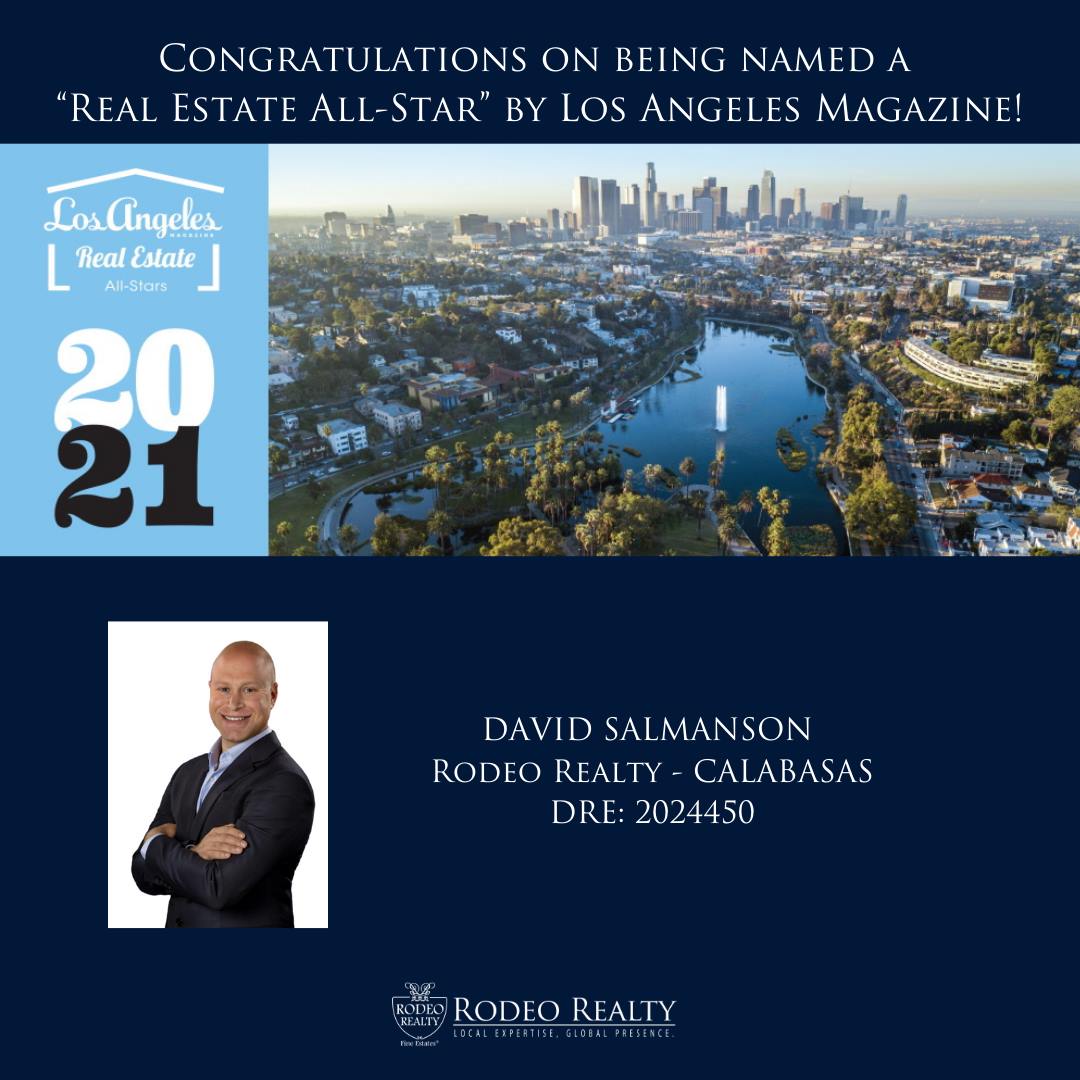 Real Estate All Star by Los Angeles Magazine