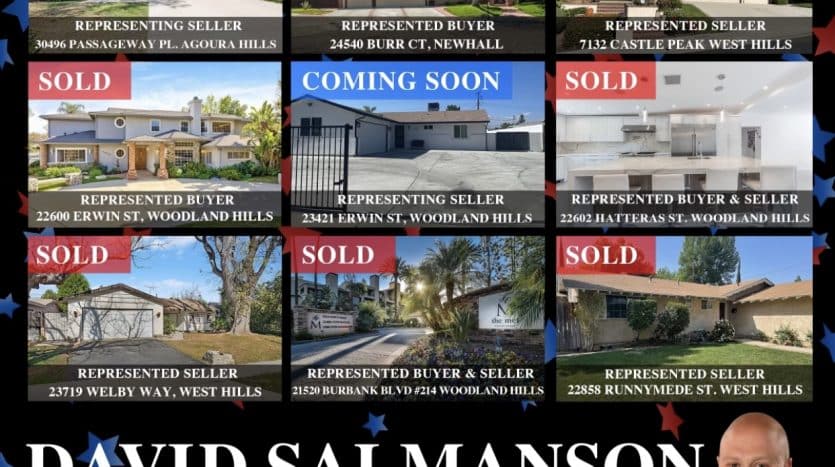 May 2021 Homes sales in West Hills, Woodland Hills and Calabasas