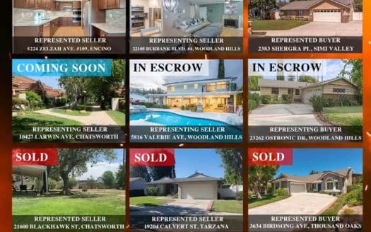 Calabasas woodland hills and west hills home sales