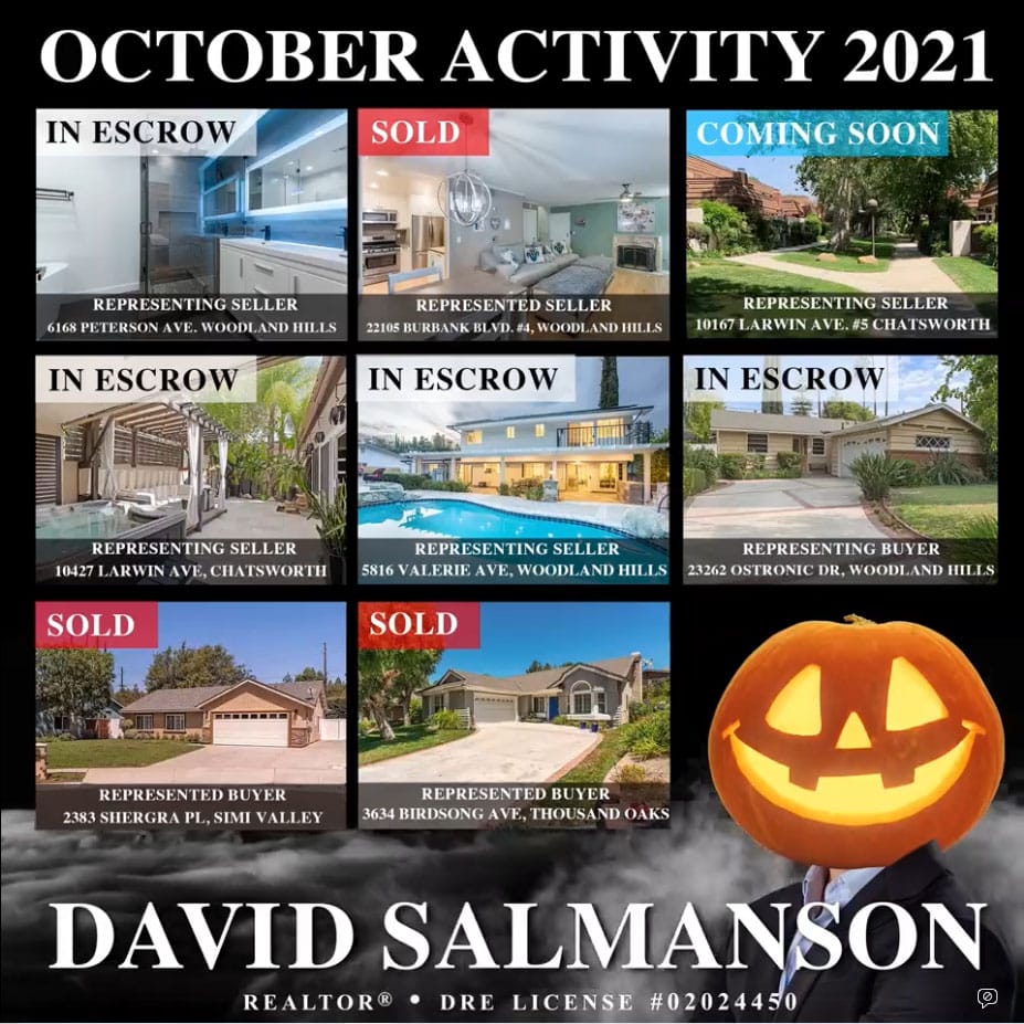 October 2021 real estate sales in woodland hills west hills calabasas