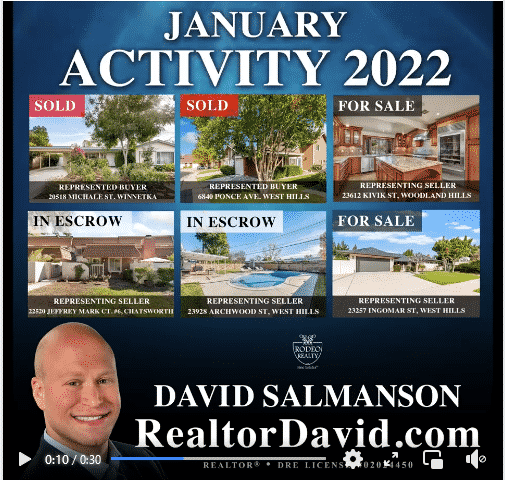 Real estate activity in Woodland Hills