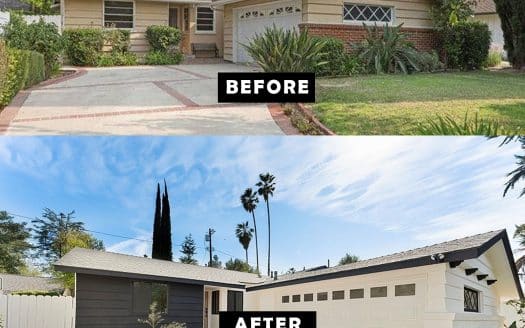 HOUSE FLIP PHOTOS IN WOODLAND HILLS