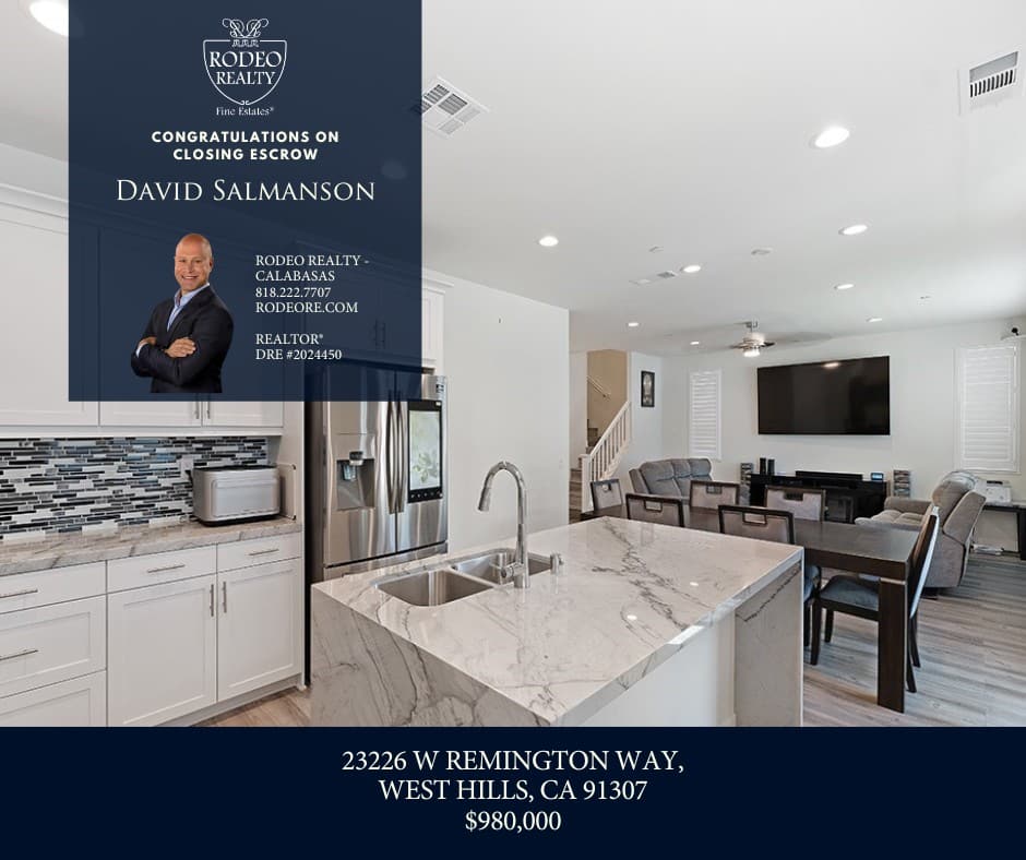 Remingron Place West Hills home sold