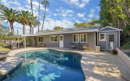 Woodland Hills saltwater pool home