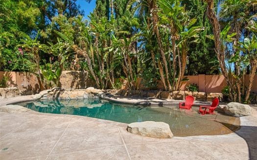 Woodland Hills Mediterranean Pool Home