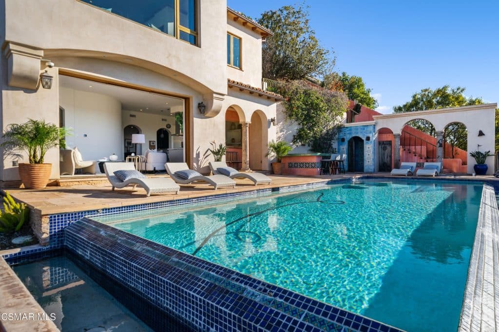 Gated Spanish Modern Pool Estate with Views