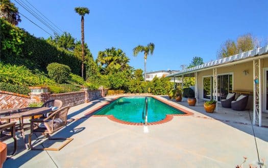 Charles Du Bois Woodland Hills Pool Home