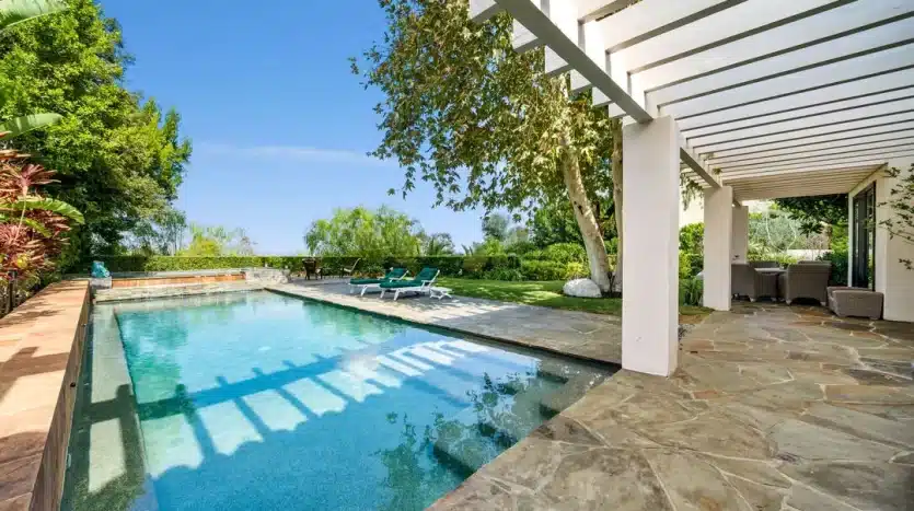 Custom Pool Home in Calabasas