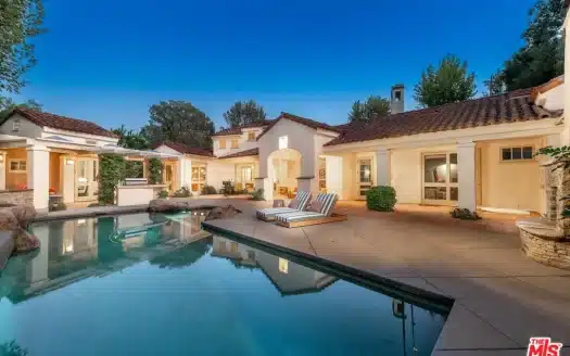 Calabasas Hacienda Style Pool Home