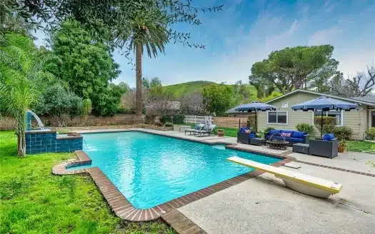 One Story Calabasas Pool Property