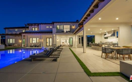 Modern Spanish pool home