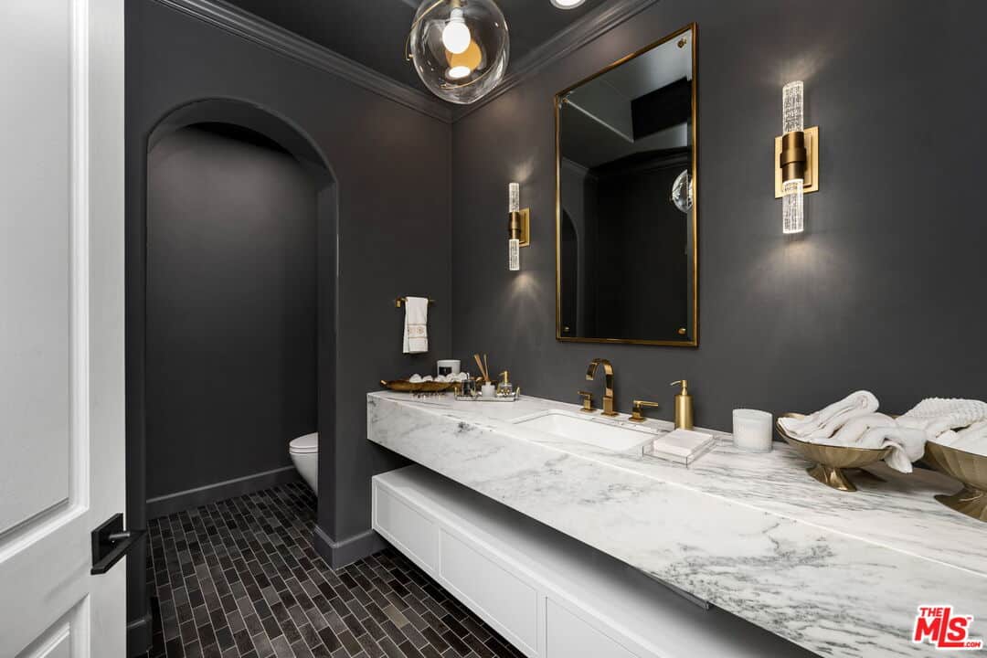 Custom Calabasas Mediterranean Pool Home