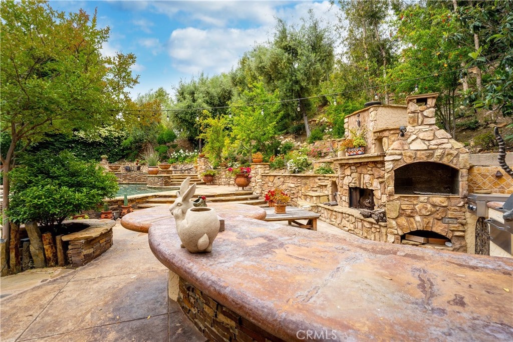 Tuscan-inspired Pool Estate