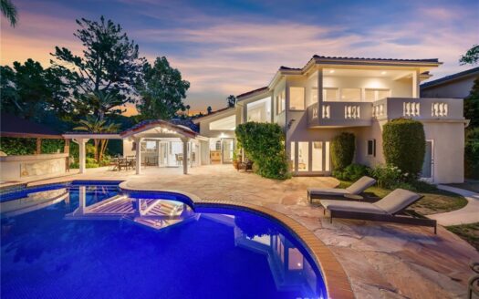 Remarkable Custom Built Mediterranean Pool Home