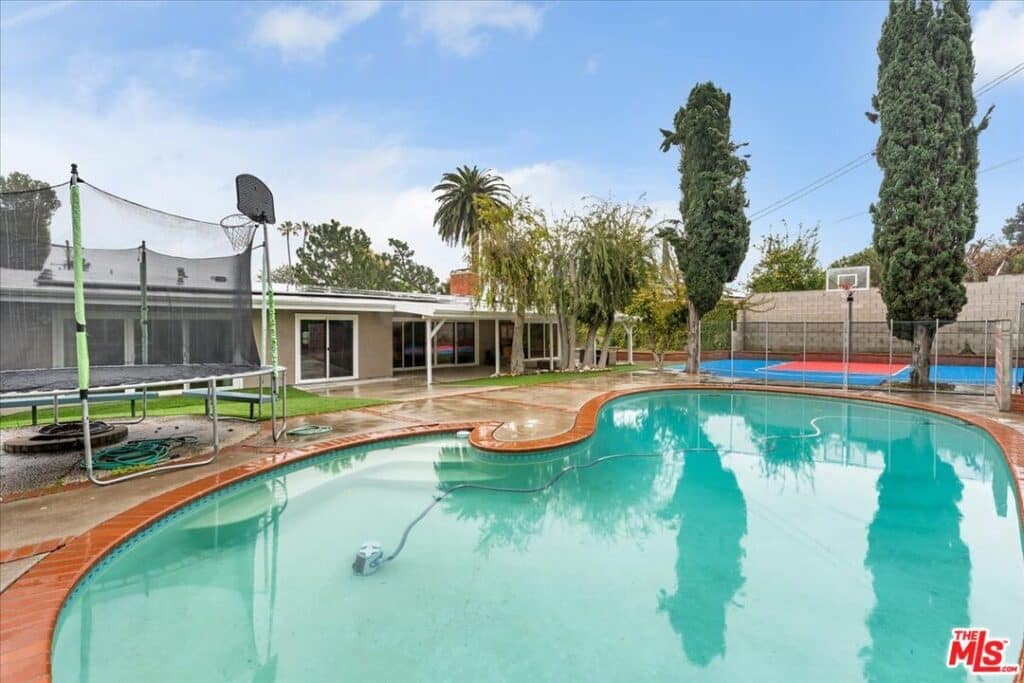 Desirable Woodland Hills Pool Home