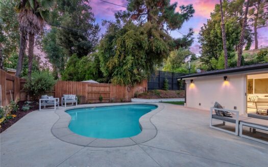 Woodland Hills Modern Pool Home