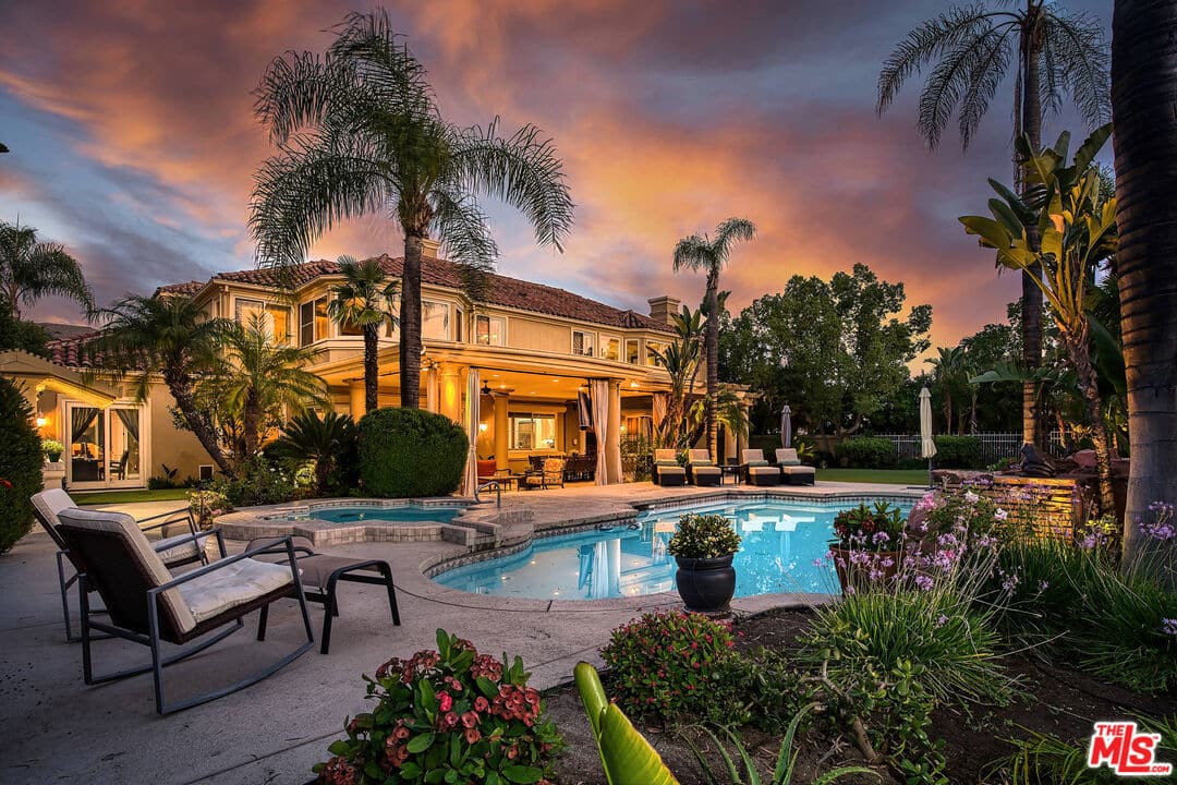 Highly sought-after Calabasas Pool Home