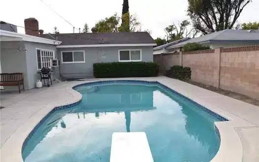 West Hills pool home before Remodel