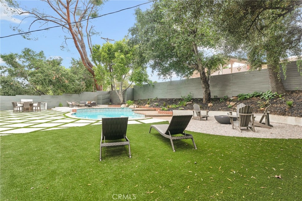 Modern Woodland Hills Pool Charmer